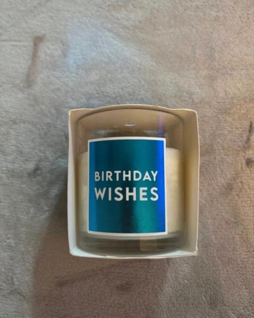 Buy & Sell Erdington Birmingham - Photos for Vanilla frosting happy birthday candle 125g