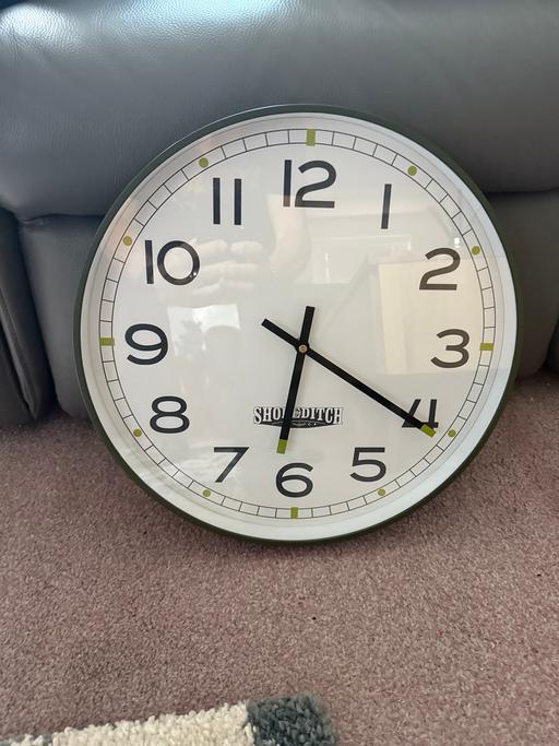 Buy & Sell Catshill Bromsgrove - Photos for Large Wall Clock in Excellent Condition