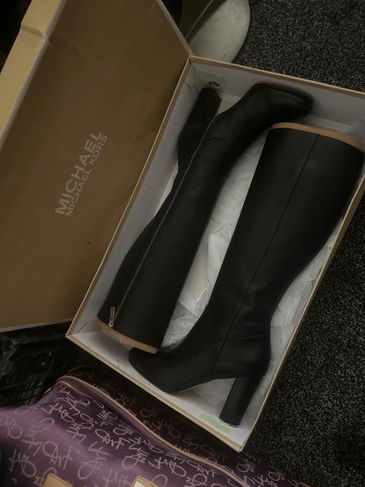 Buy & Sell Forest Gate East London - Photos for Michael Kors Lottie - Long Black Leather Boot