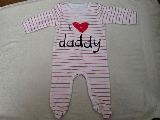 Buy & Sell Blackpool Town Centre Blackpool - Photos for I ♡ Daddy bodysuit age 3-6 mths NEW