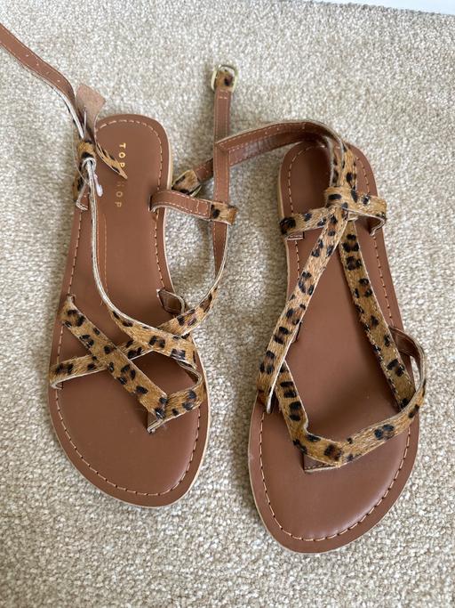 Buy & Sell Stirchley Telford and Wrekin - Photos for Leopard print leather sandals