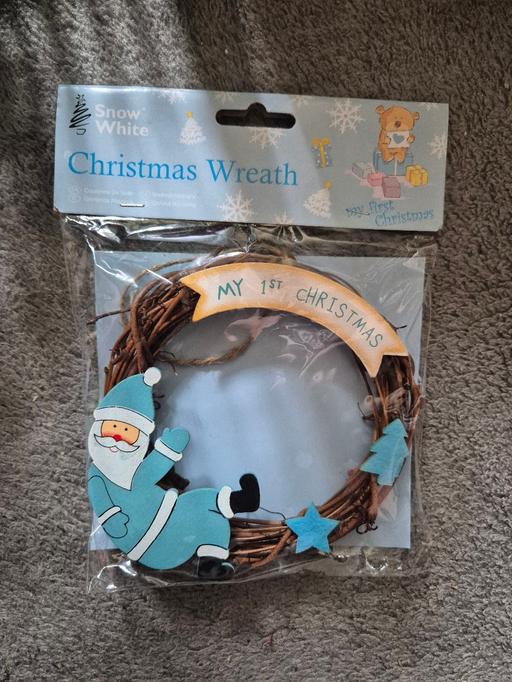 Buy & Sell Crumpsall Manchester - Photos for new My 1st Christmas Wreath