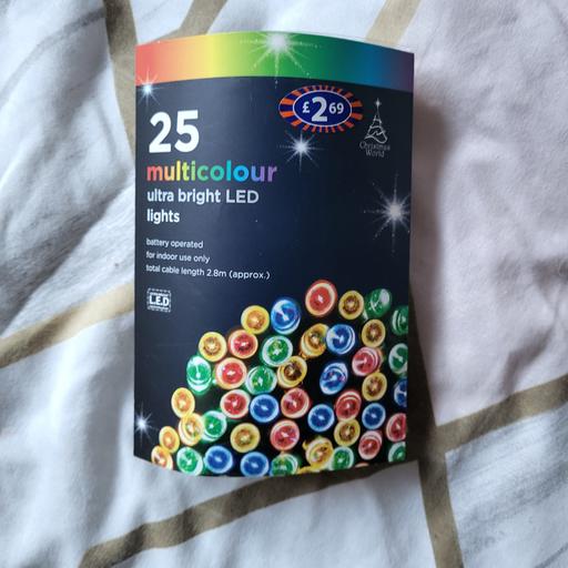 Buy & Sell Crumpsall Manchester - Photos for new Xmas 25 Led Multicolour Lights