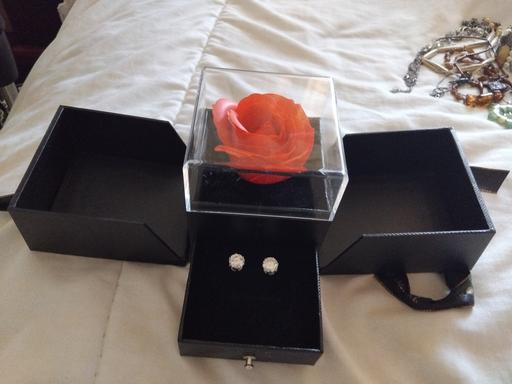 Buy & Sell Milton Regis Swale - Photos for beautiful real rose in jewellery box with bea