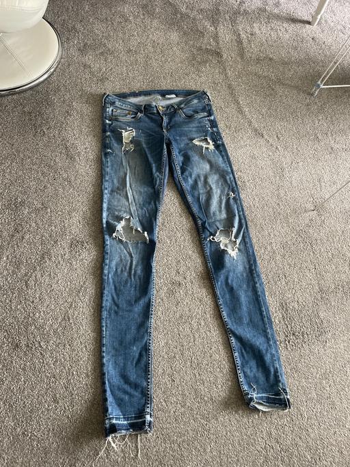 Buy & Sell Walsall Wood Walsall - Photos for Skinny ripped jeans size10