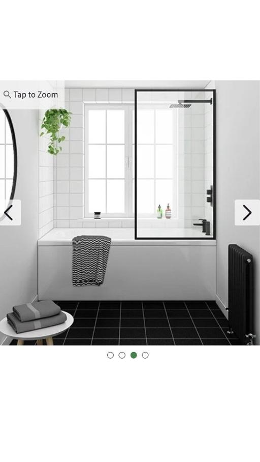 Buy & Sell Islington North London - Photos for Victorian plumbing matte black shower screen