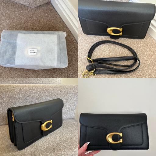 Buy & Sell Lyndhurst New Forest - Photos for Black Clutch Bag with Shoulder Strap