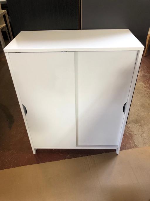 Buy & Sell Coventry City Centre Coventry - Photos for Chloe Sliding Door Shoe Cabinet white