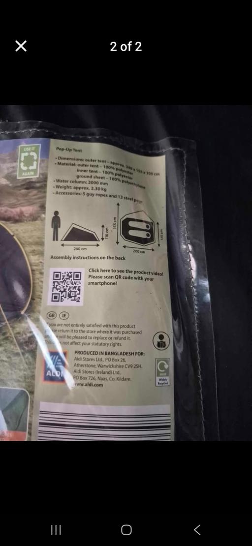Buy & Sell Essington Wolverhampton - Photos for Pop up tent