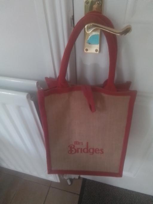 Buy & Sell Streetly Walsall - Photos for MRS BRIDGES HESSIAN SHOPPING BAGS