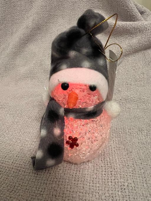 Buy & Sell Elemore Vale Sunderland - Photos for LED Colour Changing Snowman ( New )