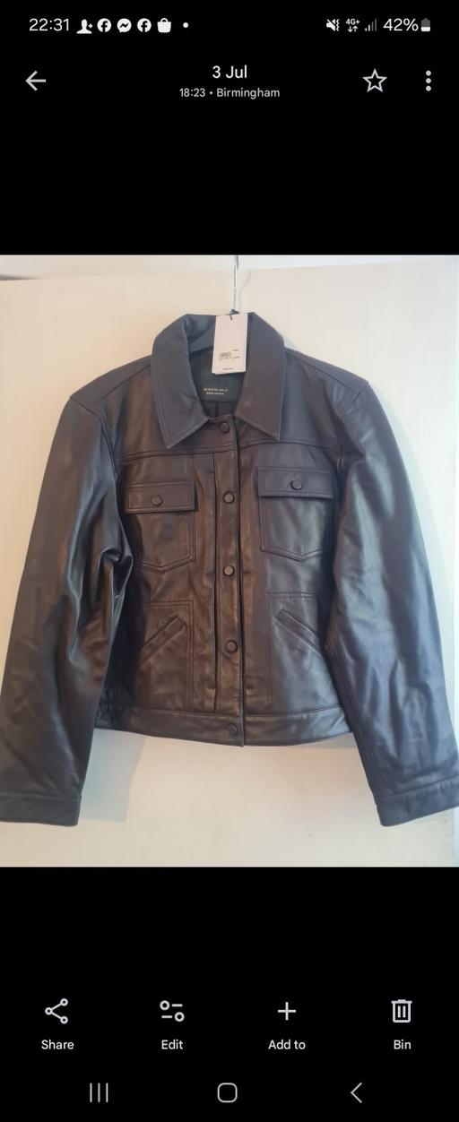 Buy & Sell Selly Oak Birmingham - Photos for Brand New Reiss Leather Jacket