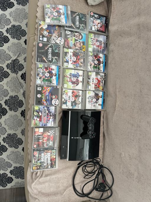 Buy & Sell Colliers Wood South West London - Photos for Ps3 with games x2 controller