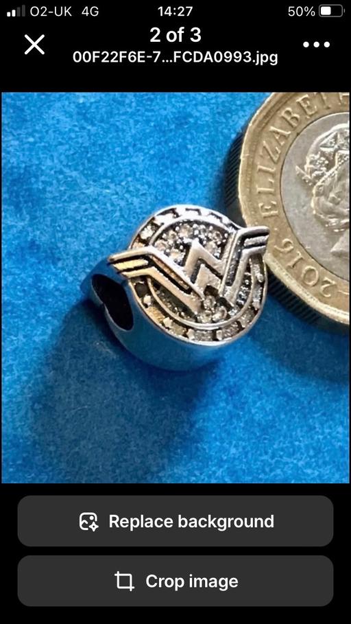 Buy & Sell Heaton Mersey Stockport - Photos for Wonderwomen Charm S925 for bracelet