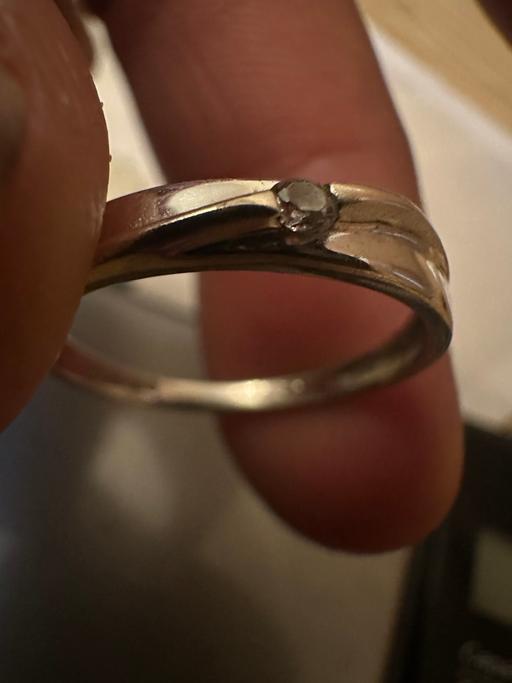Buy & Sell Saltley Birmingham - Photos for 9CT White Gold Ring Size P 375 Gold 9K