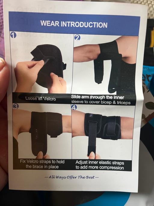 Buy & Sell Wednesfield Wolverhampton - Photos for New upper arm wrap support