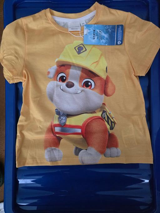 Buy & Sell Blackpool Town Centre Blackpool - Photos for Paw Patrol Rubble t shirt age 4 yrs BNWT