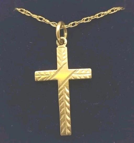 Buy & Sell Horwich Bolton - Photos for 9ct Cross & Chain