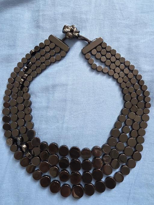 Buy & Sell Willesden North West London - Photos for Necklace with black stones