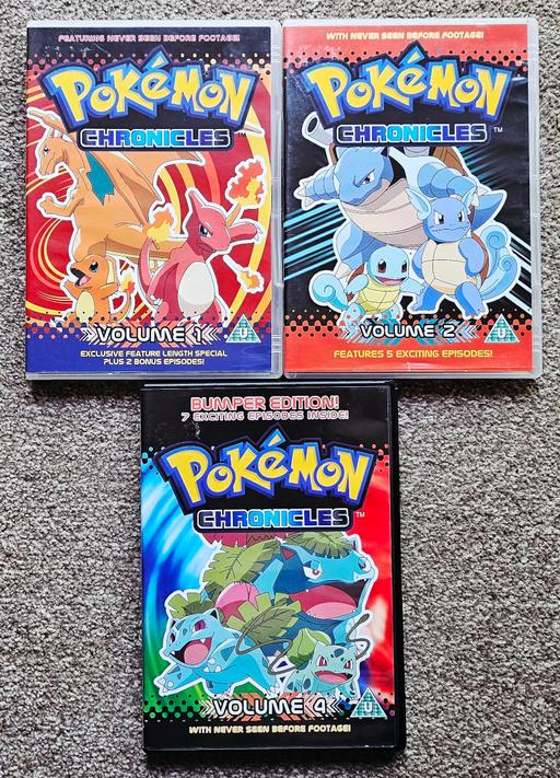 Buy & Sell Hethersett South Norfolk - Photos for 3 x POKÉMON DVDS.
