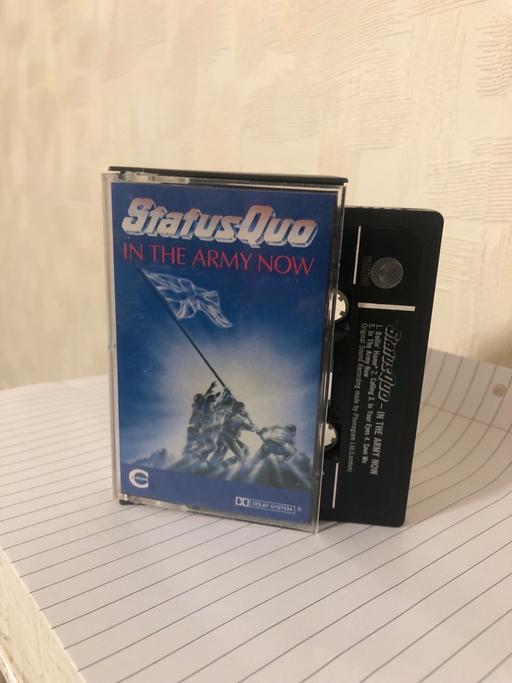 Buy & Sell Farington Moss South Ribble - Photos for Status Quo - In the Army Now - Cassette Tape