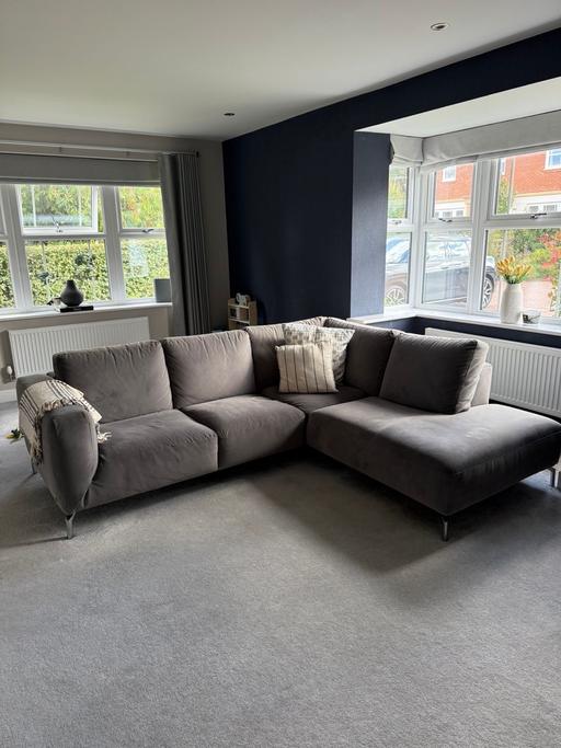 Buy & Sell Kingsley Green St. Albans - Photos for Grey Natuzzi corner sofa