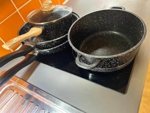 Buy & Sell Sheffield City Centre Sheffield - Photos for Premium Marble-Effect Cookware Set