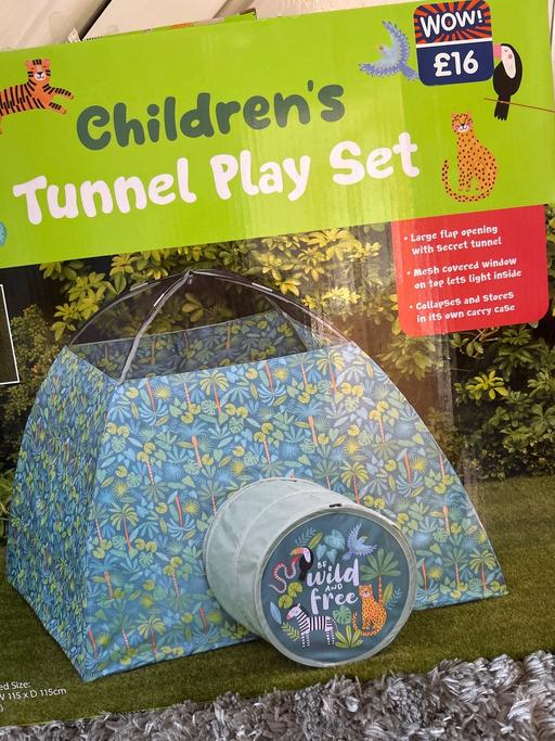 Buy & Sell Broadgreen Knowsley - Photos for Kids play tunnel. Indoor/ outdoors. Foldaway