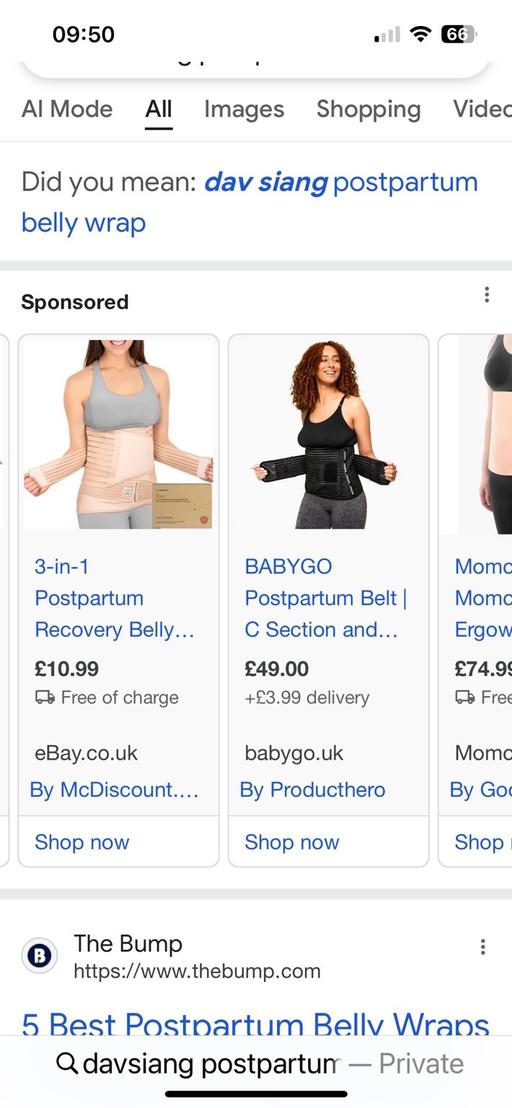 Buy & Sell Wednesfield Wolverhampton - Photos for Pregnancy post partum belly wrap a m n xl