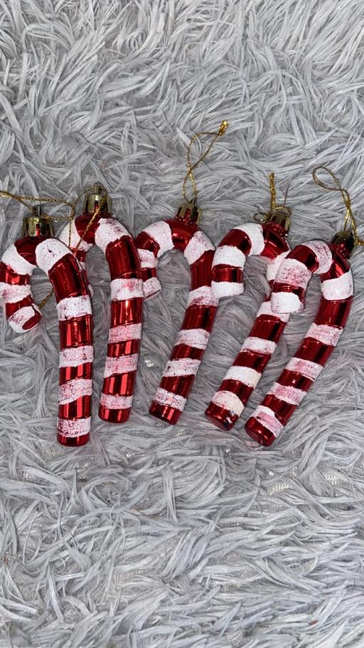 Buy & Sell Stow Heath Wolverhampton - Photos for Candy cane baubles