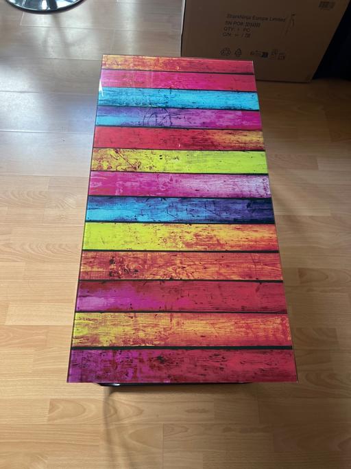 Buy & Sell Canning Town East London - Photos for Colourful Coffee Table