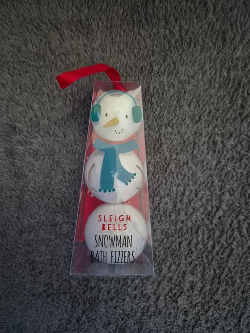 Buy & Sell Crumpsall Manchester - Photos for new Snowman 3pk Bath Fizzers