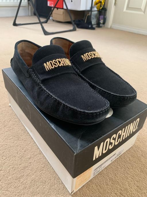 Buy & Sell North Stifford Thurrock - Essex - Photos for Moschino Suede Loafer Shoes Size 9 UK