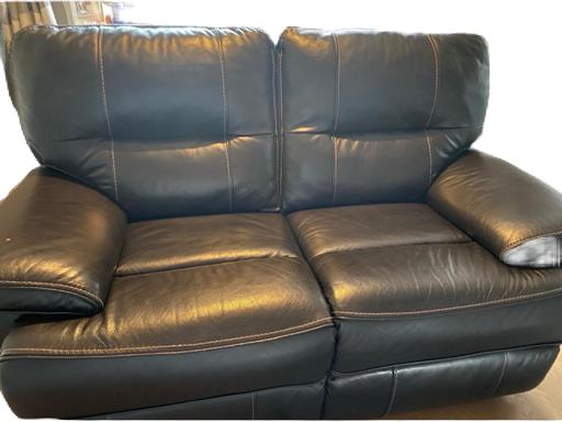 Buy & Sell Ashton-Under-Lyne Tameside - Photos for Thick quality real leather Recliningsofas x 2
