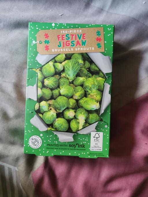 Buy & Sell Crumpsall Manchester - Photos for new Xmas Sprouts Festive Jigsaw 150pc