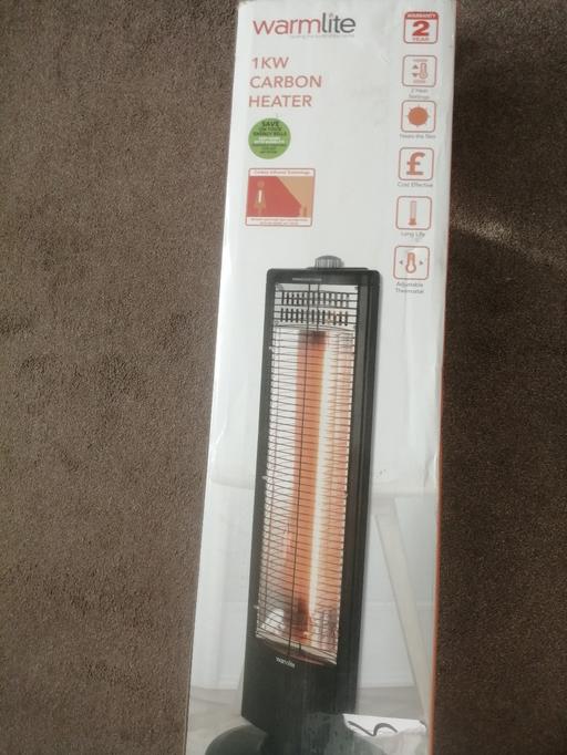 Buy & Sell Heath Town Wolverhampton - Photos for New Warmlite 1KW carbon heater