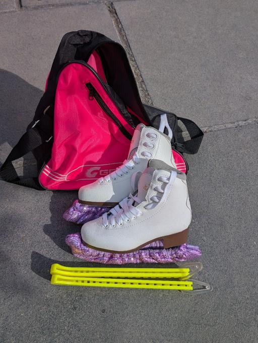 Buy & Sell Ilford Redbridge - Photos for Graf Bolero Ice Skates for Kids – White Size