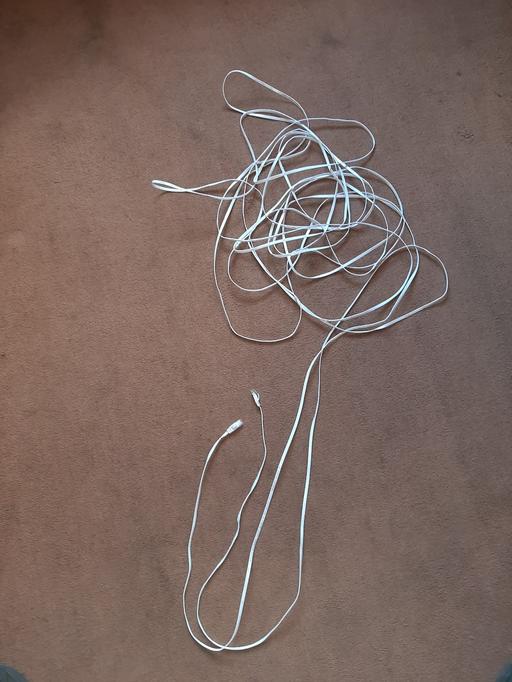 Buy & Sell Brentford Hounslow - Photos for Flat, white, Cat6e, 15 meter network cable