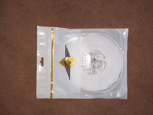 Buy & Sell Brentford Hounslow - Photos for 10 meter, flat, cat6 cable with staples