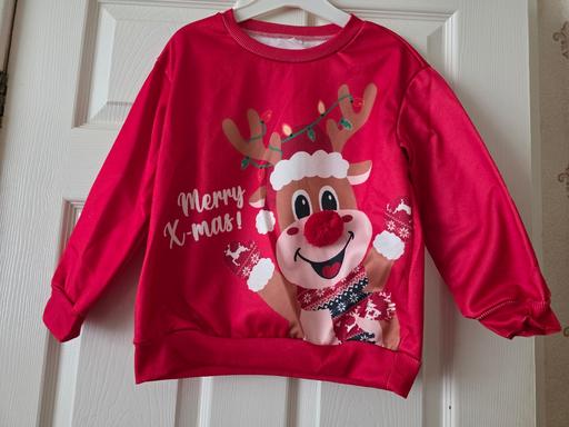 Buy & Sell Blackpool Town Centre Blackpool - Photos for Christmas sweatshirt age 7 yrs