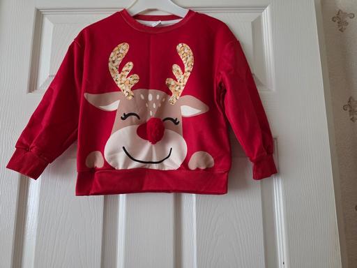 Buy & Sell Blackpool Town Centre Blackpool - Photos for Christmas sweatshirt age 4 yrs NEW
