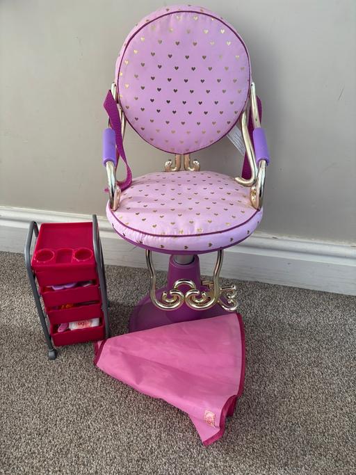 Buy & Sell Killamarsh North East Derbyshire - Photos for Our Generation salon chair and accessories