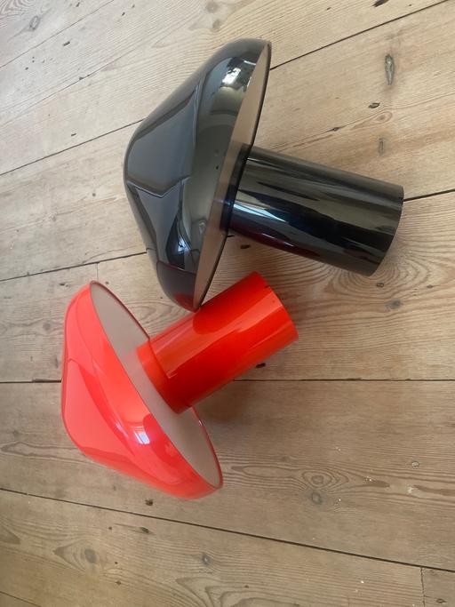 Buy & Sell Hither Green South East London - Photos for 2x HAY Pao portable lamps (red and black)