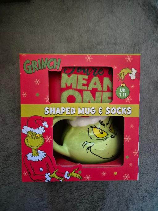 Buy & Sell Crumpsall Manchester - Photos for new Grinch Mug & Socks Set