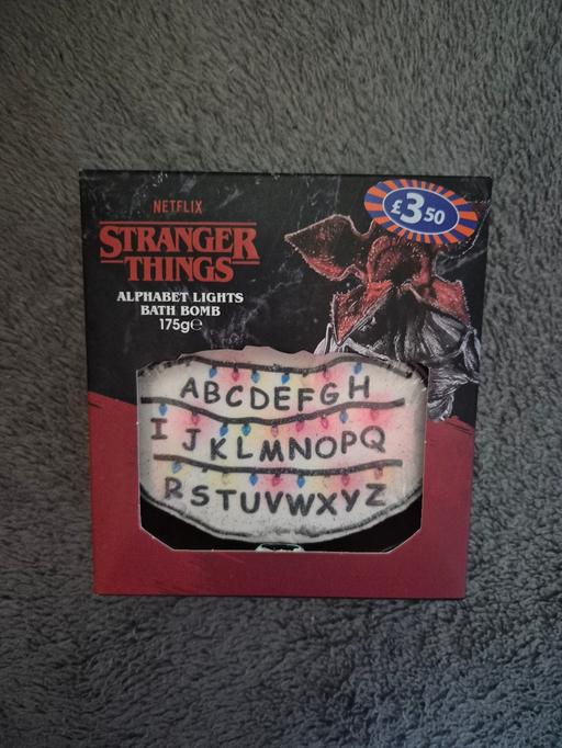 Buy & Sell Crumpsall Manchester - Photos for new Stranger Things Alphabet Lights Bath Bomb