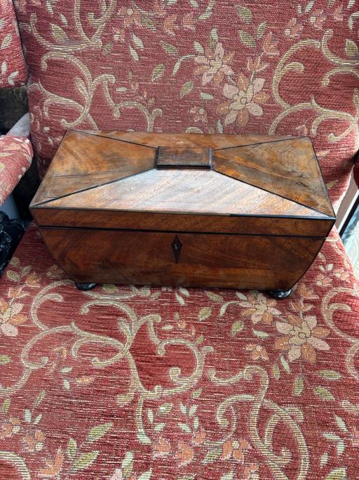 Buy & Sell Kidbrooke South East London - Photos for Antique rosewood three divisional tea caddy