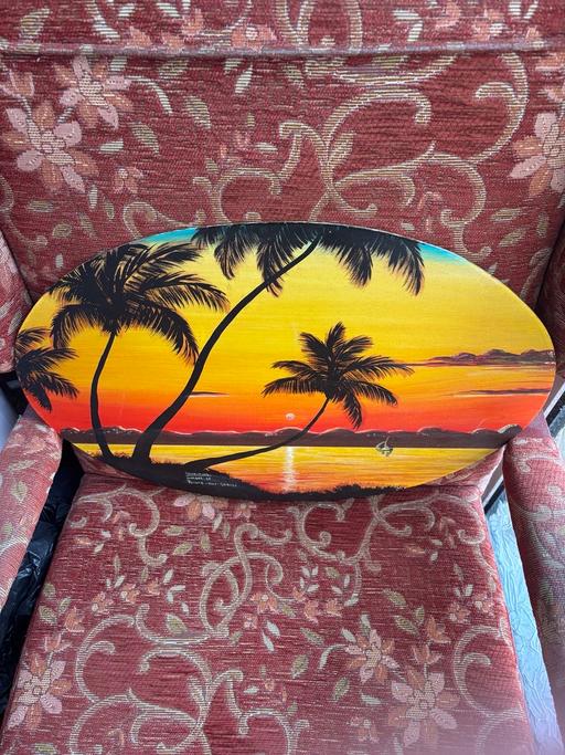 Buy & Sell Kidbrooke South East London - Photos for Vintage Tropical sunset sideboard art scean