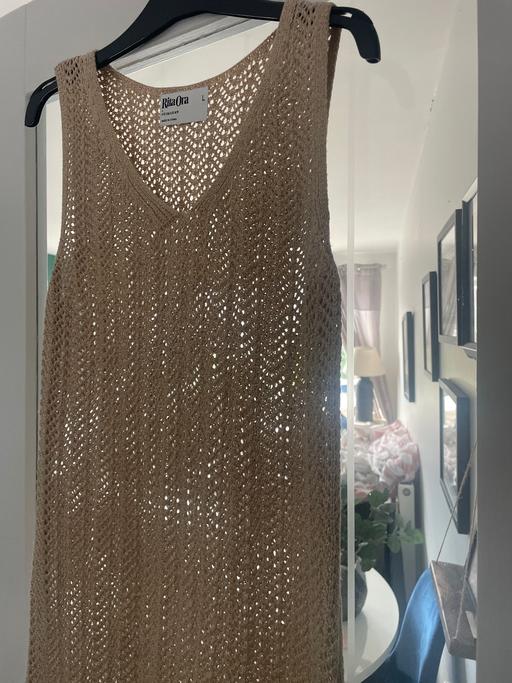 Buy & Sell Walsall Wood Walsall - Photos for Maxi crochet dress gold/beige