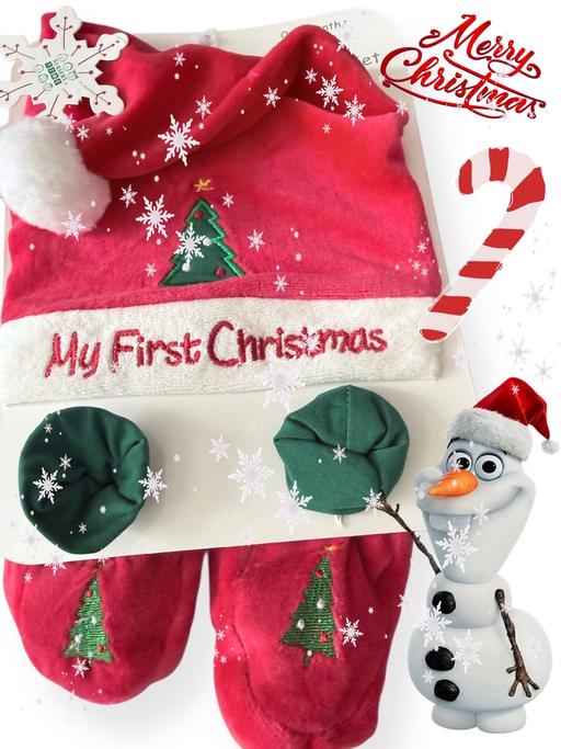 Buy & Sell Sedgley Dudley - Photos for Christmas hat & bootie sets