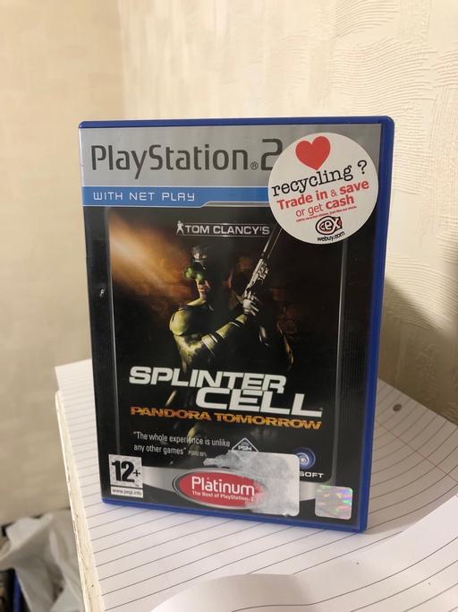 Buy & Sell Farington Moss South Ribble - Photos for Splinter Cell - Pandora Tomorrow - PS2